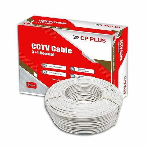 CPPLUS 3+1 INDOOR CABLE 90 MTR (Standard Cable)