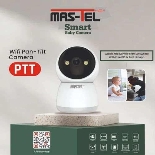 MASTEL WIFI BABY CAMERA WIFI-TF-PTT, 3 MP