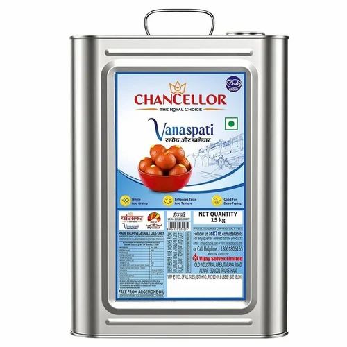 Chancellor Vanaspati Ghee, Tin, 15 kg