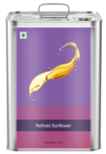 Refined Sunflower Oil, Packaging Size: 15 Litre, Packaging Type: Tin