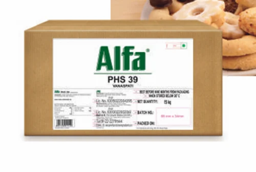 Alfa PHS 39 vanaspati palm oil, Box