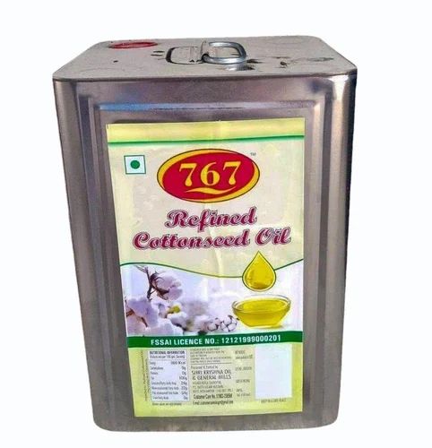15 Ltr 767 Refined Cottonseed Oil, Packaging Size: 10 L