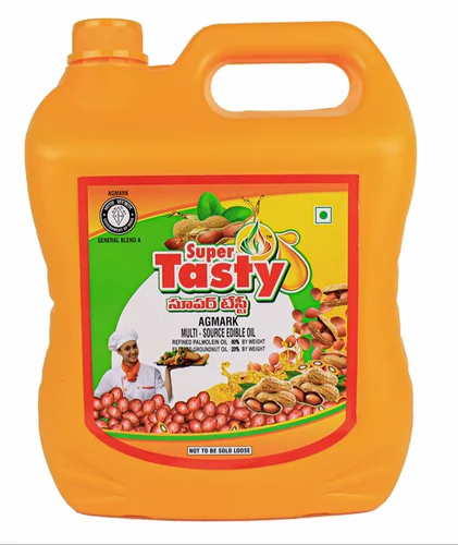 5Litre Super Tasty Multi Source Edible Oil, Packaging Type: Can