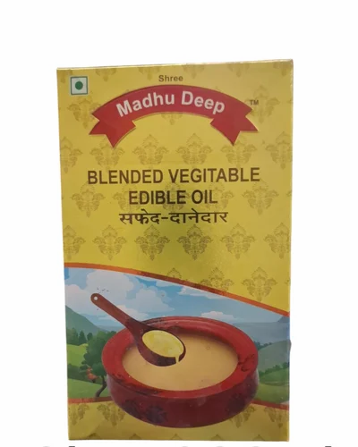 1L Madhu Deep Blended Vegetable Edible Oil, 1 Ltr