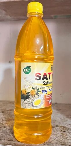 2L Satyam Wood Cold Pressed Safflower Oil