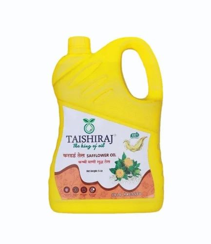 Cold Pressed Organic Safflower Oil, Packaging Size: 5 L