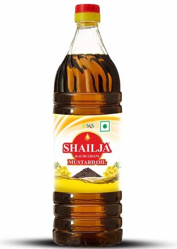 1 Ltr KACHI GANI Mustard Oil Bottle