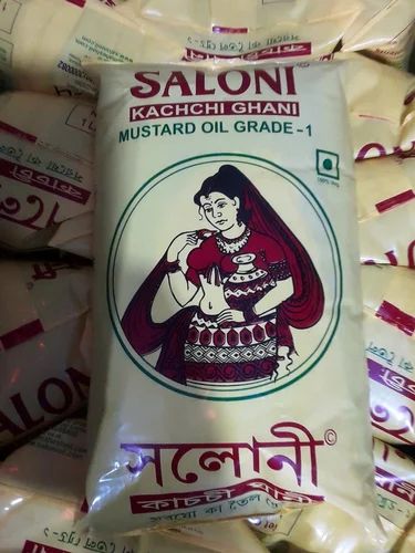Kacchi Ghani Kachchi Ghani Saloni Mustard Oil, Packaging Size: 1 litre