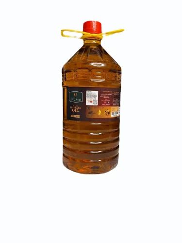 Cold Pressed Kachi Ghani Black Mustard Oil 5 Litre