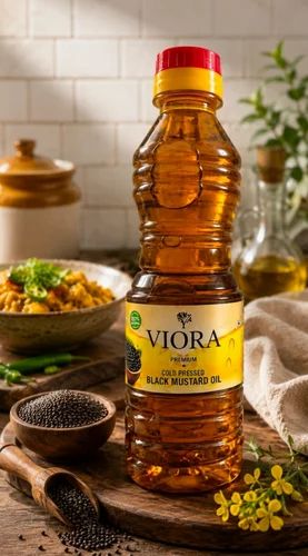 Viora 250 Ml Cold Pressed Black Mustard Oil