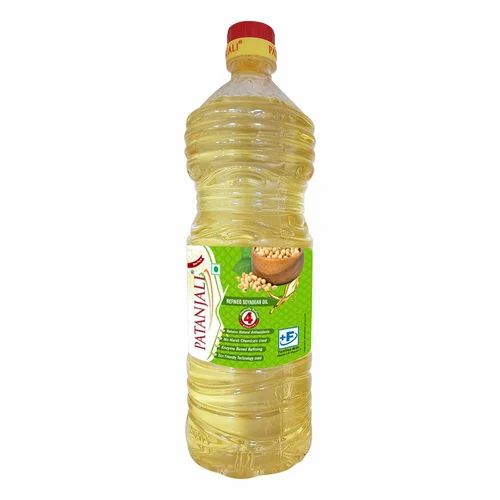 Patanjali Fortified Soyabean Oil 1L, Packaging Type: Plastic Bottle, Packaging Size: 1 litre