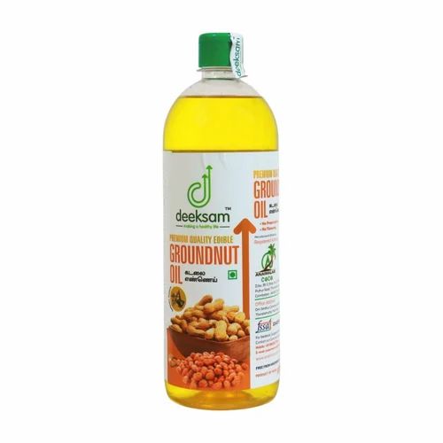 1 L Deeksam Edible Groundnut Oil