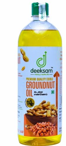 Wood Pressed Groundnut Oil, 1 L