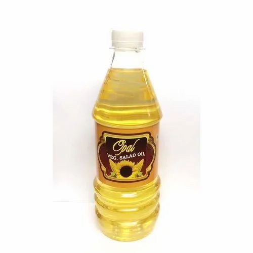 Opal 600 ML Sunflower Veg Salad Oil, Packaging Type: Plastic Bottle