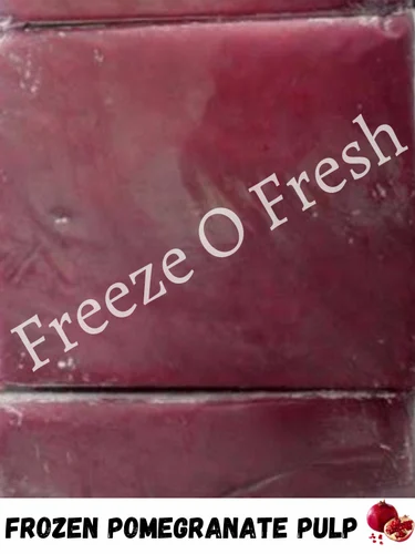 Red Frozen Pomegranate Pulp, Packaging Size: 1 Kg, Speciality: Organic