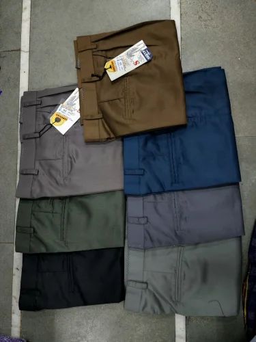 Men Plain Formal Pants
