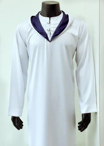Silk Men's Thobes, White