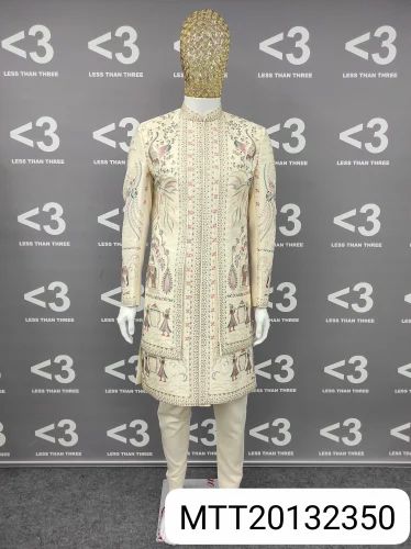 Sherwani Style Indo Western Farma Set