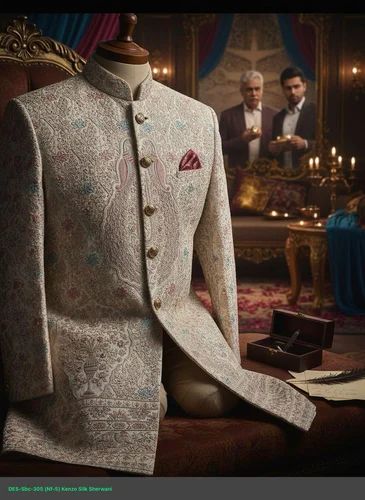 Embroidery Sherwani