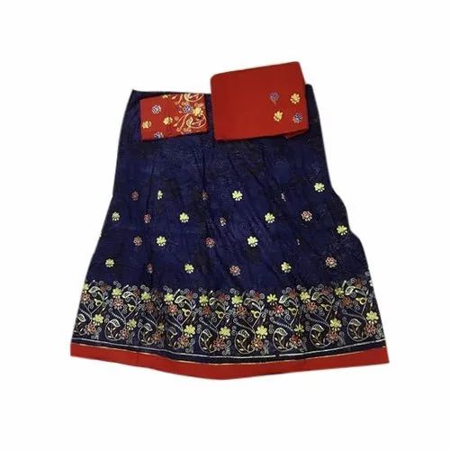 Casual Wear Ladies Cotton Designer Rajputi Poshak, Dupatta Size: 2.5 meter