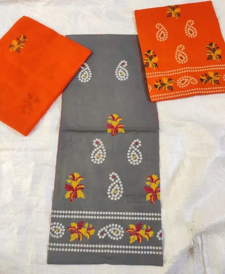 Cotton print Poshak