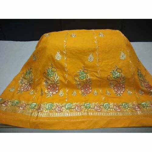 Yellow Small And Large And XL Embroidered Rajasthani. Rajputi Poshak