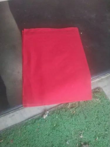 Red Cotton Rajputi Plane Odhna