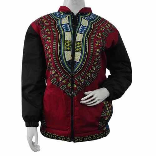 Women Multicolor African Dashiki Jacket