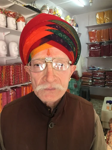 Halari Style Original Bandhej Safa