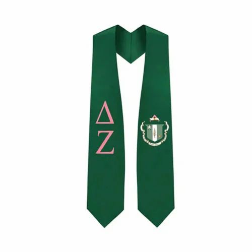 Delta Zeta Greek Lettered Stole