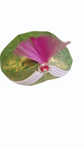 Multi Color Polyester Wedding Turban, Printed