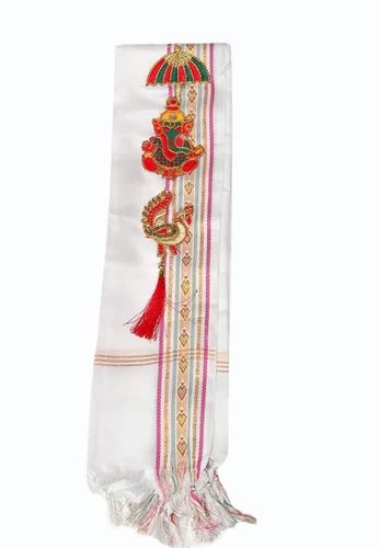 White Groom Silk Khesh Upeni