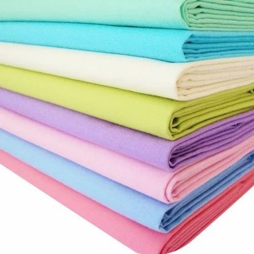 Plain 44-45" Knitted Cotton Single Jersey Fabric for Garments, GSM: 150-200 GSM