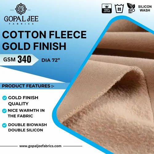 OPEN COTTON FLEECE FABRIC