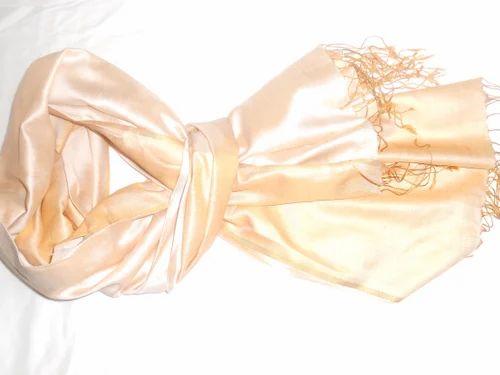 Chiffon Pink Scarf/Stole Pure Silk Reversible Stole