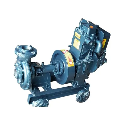 Mild Steel Portable Diesel Engine Pumpset
