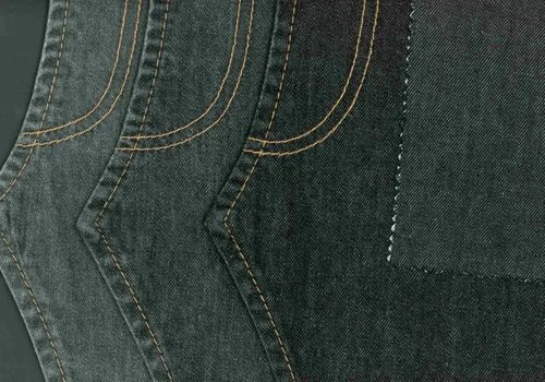 10.50 OZ Indigo Super Black Cotton Fabric