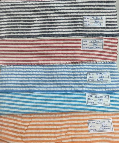 Stripe Seersucker Fabric