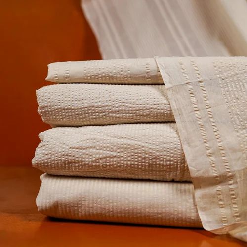 100% cotton seersucker