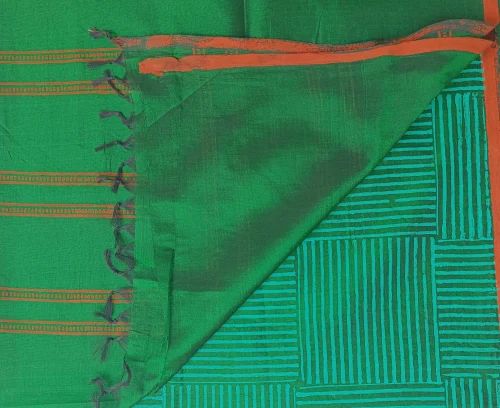 Silk Cotton Plain Print