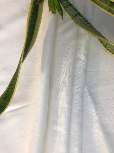 Plain Cotton fiber Organic Cotton Fabrics, GSM: 50-100 GSM, for textile industry