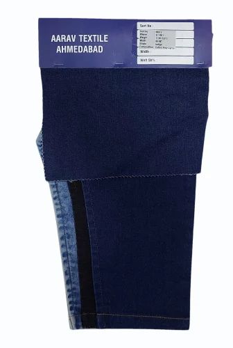 66/68 3/1 cotton Poly Denim Fabric 69/70 width, Packaging Type: Roll