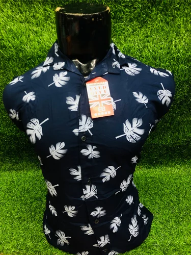 Rayon Cotton Reyon Printed Shirts