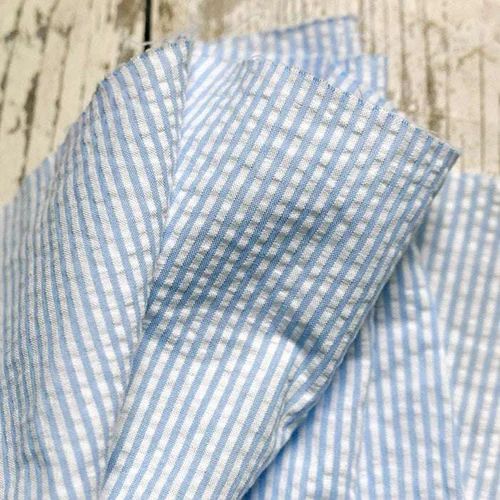 Seer Sucker Poly Cotton Fabrics