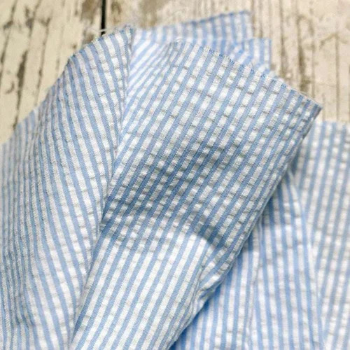 Seersucker Stripe Fabric