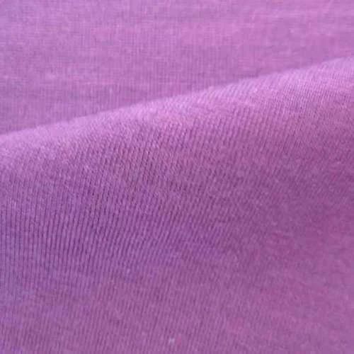 Purple Cotton Single Jersey Fabric, GSM: 100-150