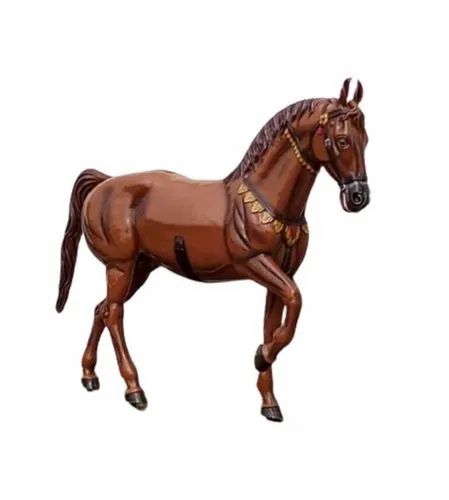 Brown FRP Horse Statue