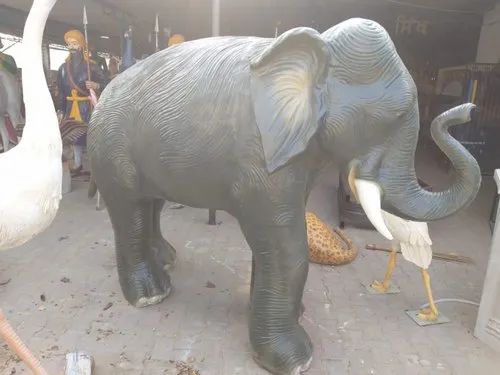 Natural FRP Elephant Statues, For Decoration