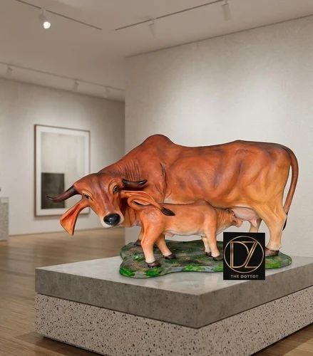 Cow & Calf Statue