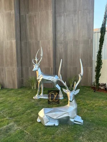 FRP Deer Statue